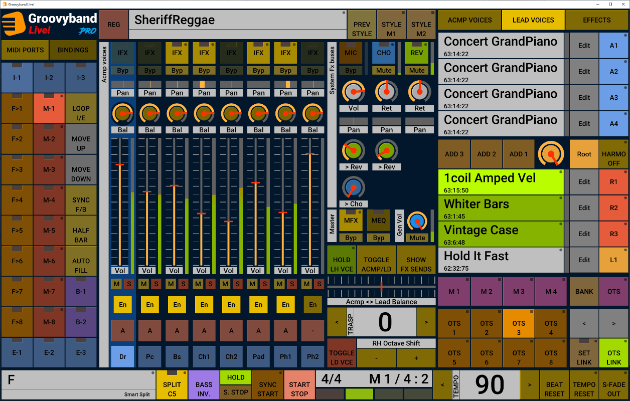 Screenshot: splash screen