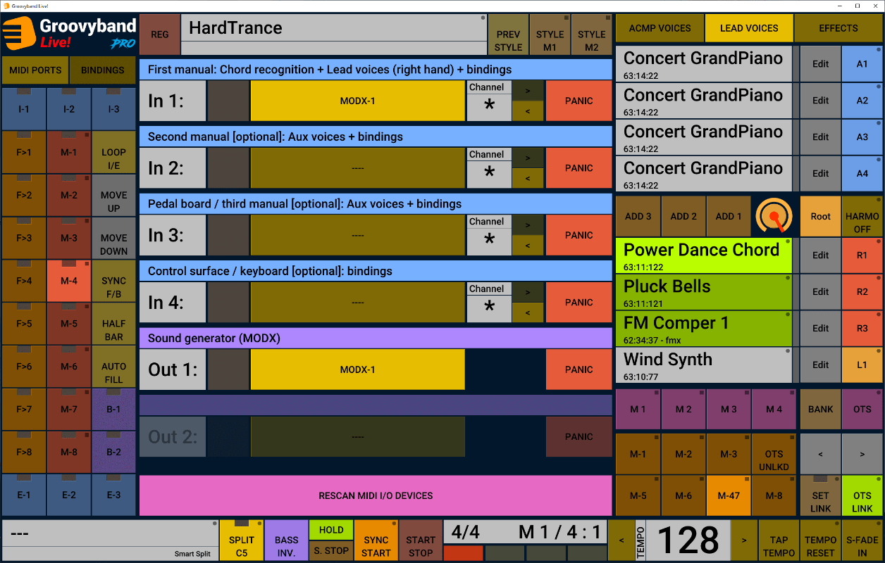 Screenshot: splash screen